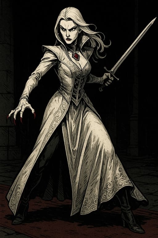 Вампирша с мечом